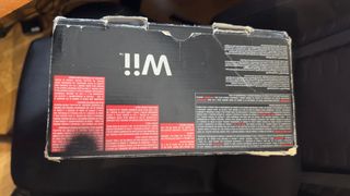 Nintendo Wii nera con scatola