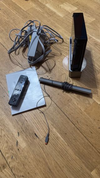 Nintendo Wii Negra con caja