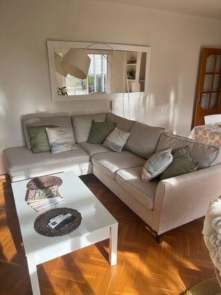 Sofá EKHOLMA 4 plazas beige casi nuevo