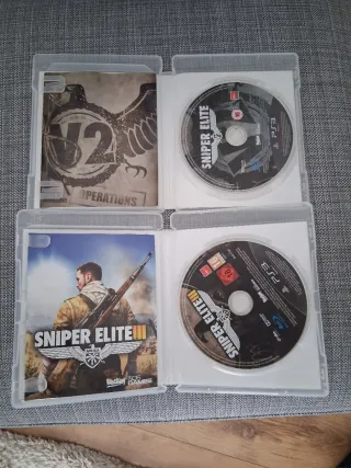 Juegos PS3 Sniper Elite III y V2