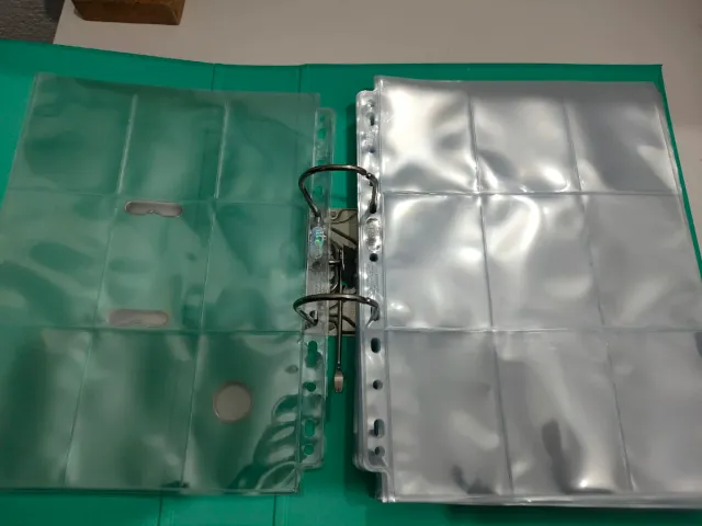 Fundas para cartas 9 bolsillos