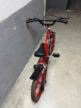 Bicicleta Infantil Cars Rodado 16