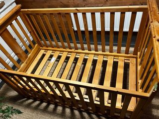 Cuna Mothercare Pino macizo 0-6 años