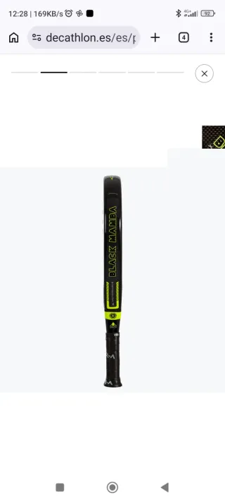 Pala de pádel Black Mamba