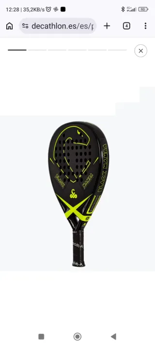 Pala de pádel Black Mamba