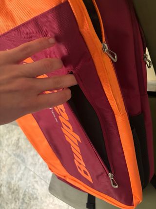 Mochila de pádel Bullpadel naranja