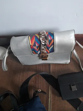 Lote Borse Donna: Rosa e Argento