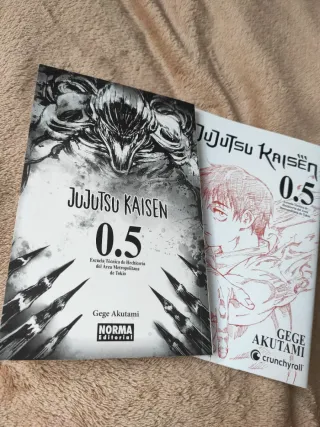 Jujutsu Kaisen Manga 0.5 + poster Gojo