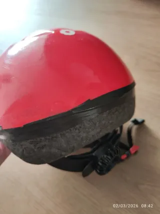 Casco bici infantil rojo