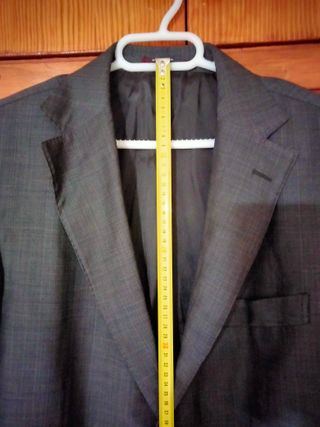 Chaqueta Massimo Dutti Caballero Gris