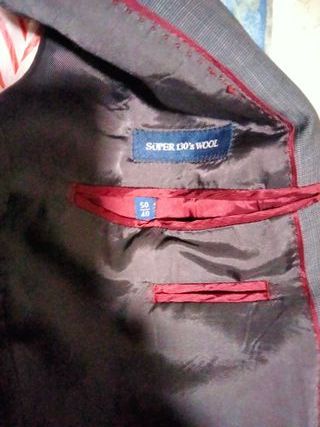 Chaqueta Massimo Dutti Caballero Gris