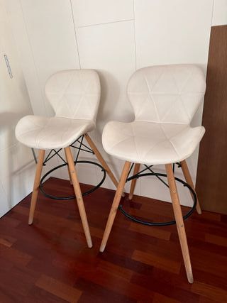 Taburetes altos 72 cm para barra