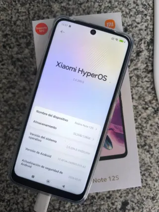 Redmi Note 12S 128GB Negro