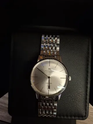 Hamilton Intramatic Orologio Automatico Argento