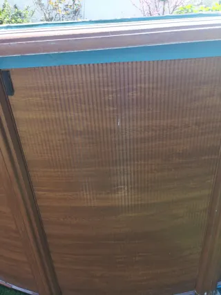 Vendo piscina elevada de acero, tamaño 5x3