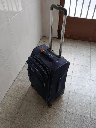 Maleta Samsonite Azul Seminueva