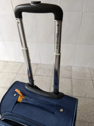 Maleta Samsonite Azul Seminueva