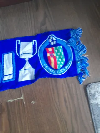 Bufanda Getafe Final Copa SM El Rey 2007