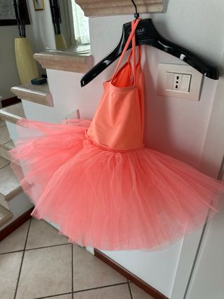 Tutu danza classica corallo