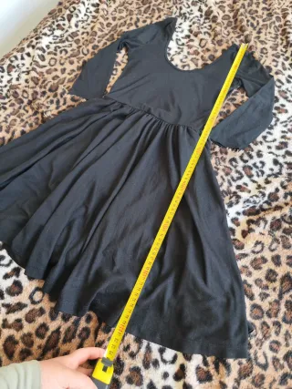 Vestido negro Stradivarius Talla S