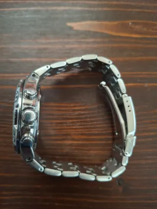 Wyler Vetta Cronografo Vintage Jumbo Argento