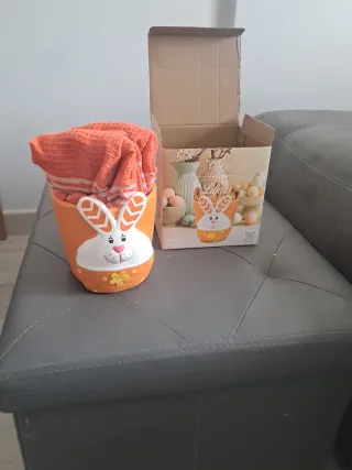 Portarotolo Pasquale Coniglio Arancione