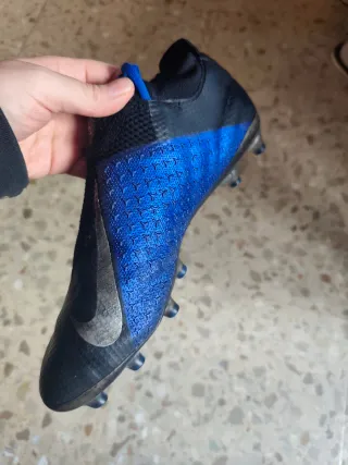 Botas Fútbol Nike Phantom Negras Talla 42