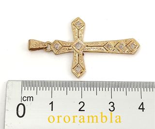 Cruz de oro 18k