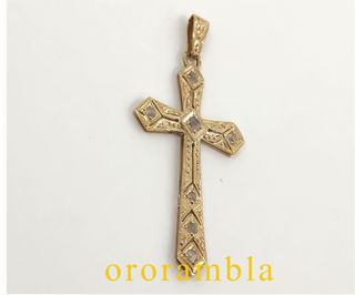 Cruz de oro 18k