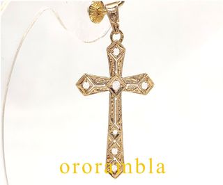 Cruz de oro 18k