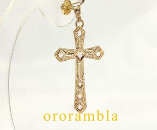 Cruz de oro 18k