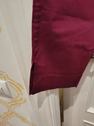 Pantalón Morado Massimo Dutti T40