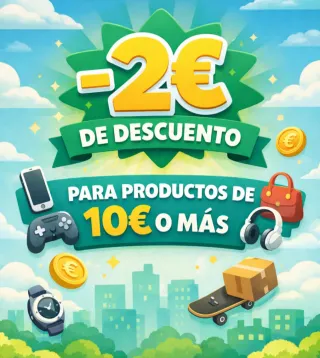 Descuento 2€ en productos de 10€ o más