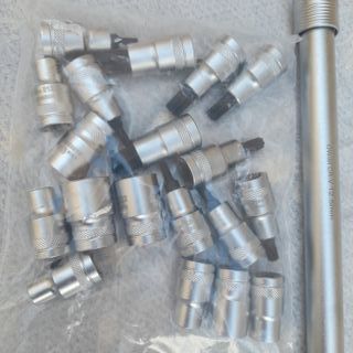 Carraca Cromovanadium con vasos