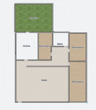 Piso en venta en La Goleta - San Felipe Neri en Málaga