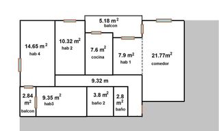 Piso en venta en Sur en Castellón de la Plana