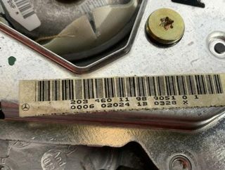 60455 2034601198 airbag izquierdo mercedes clase c