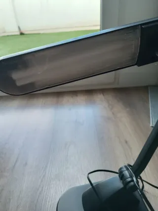 Flexo de escritorio negro