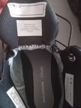 Botas Salomon Negras