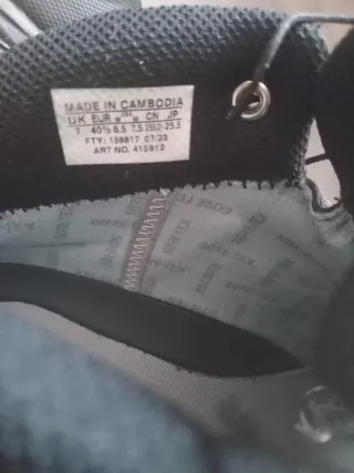 Botas Salomon Negras