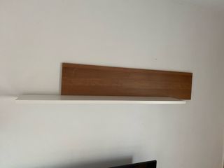 muebles de salon Ikea  4 piezas Blanco y marron