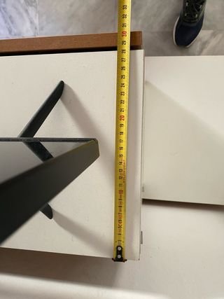 muebles de salon Ikea  4 piezas Blanco y marron