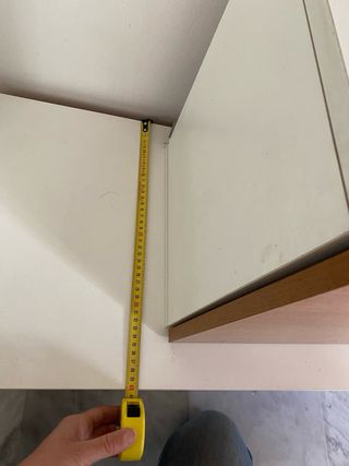 muebles de salon Ikea  4 piezas Blanco y marron