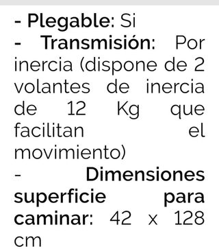 Cinta de correr EcoMovement sin motor