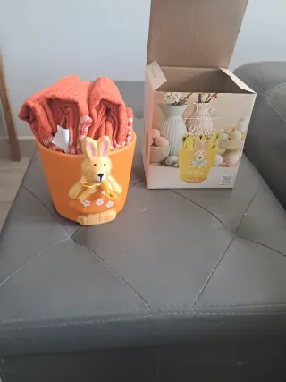 Portarotolo Pasquale coniglio arancione