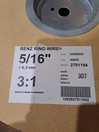 Lote Rollos Alambre Encuadernación WIRE