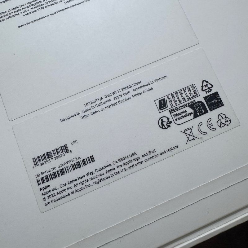 iPad 10ª Gen 256gb SemiNuevo Wifi Silver afbeelding 3
