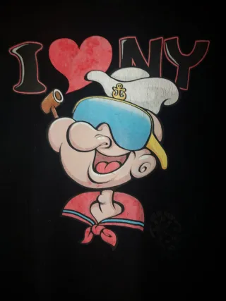 Camiseta Popeye I ❤️ NY Talla L