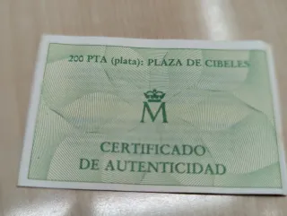 Moneda Plata Madrid 1992 Capital Europea