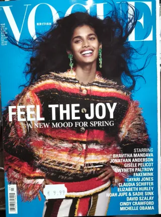 VOGUE UK MARZO 2026 BHAVITHA MANDAVA